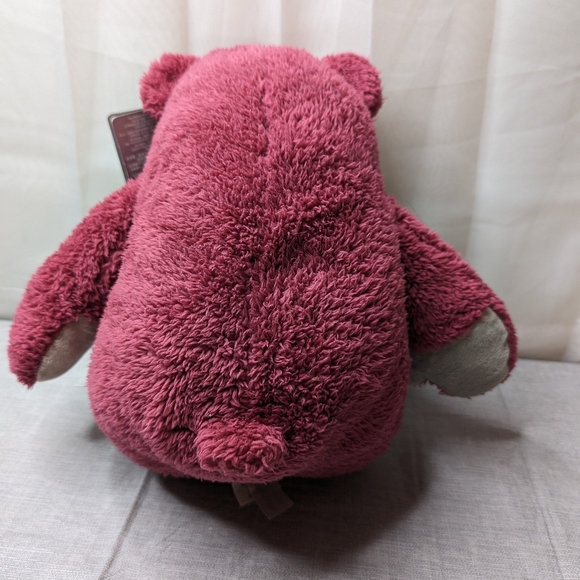 Lotso Huggin Bear Toy Story 3 Disney Parks  Strawberry Scented Medium Plush 14" - Picture 3 of 13